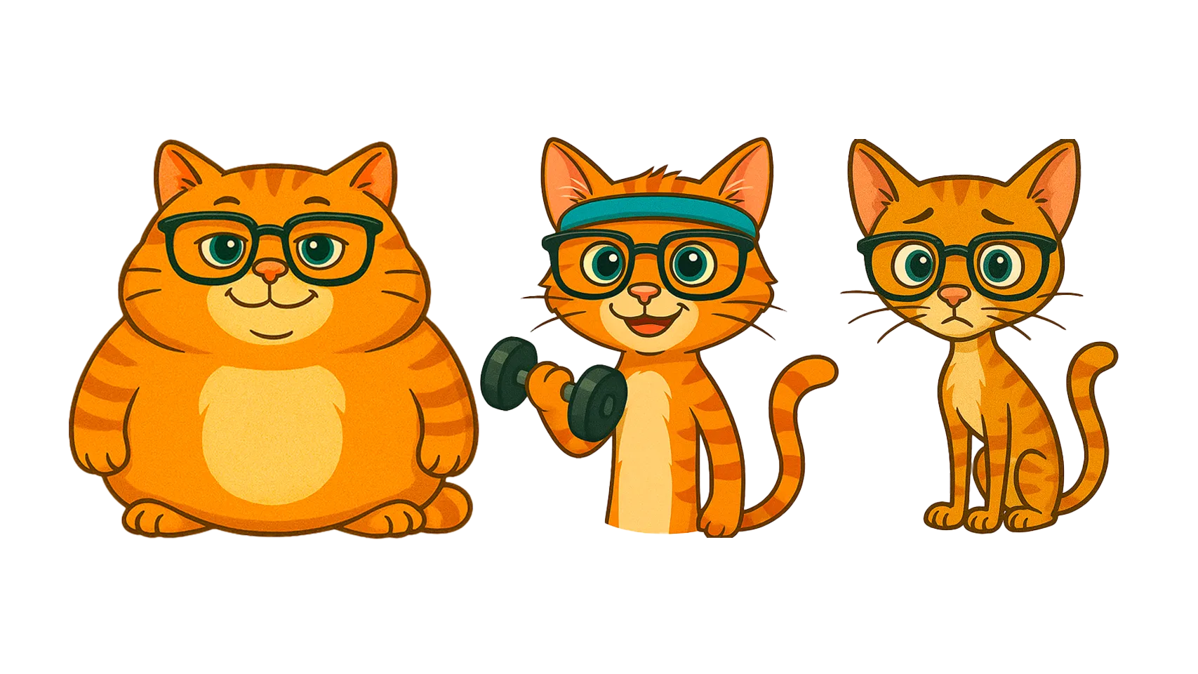Интерфейс YouFatCatBot в Telegram